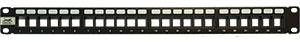 QuickTreX&reg; 24 Port 1U Blank Keystone Patch Panel