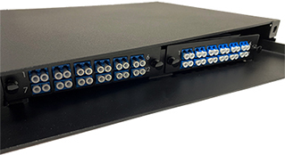 2 Panel (1U) LGX Rack