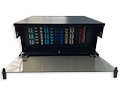 Lightweight Alluminum 12 panel Wall Mount Fiber Optic Termination Box Enclosure