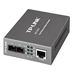 TP Link 10/100M Singlemode SC Media Converter - 20km