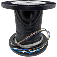 Indoor / Outdoor Singlemode Preterminated Fiber Optic Assemblies