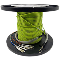Indoor Plenum 50/125 OM5 Multimode Preterminated Fiber Optic Assemblies