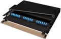 3 panel (1U) Rack Mount Termination Box Enclosure LGX Chassis by Multilink®