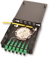 1 Panel Wall Mount Termination Box Enclosure LGX Chassis by Multilink®
