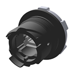 Senko Singlemode MPO/MTP IP68 Bulkhead Adapter with Dust Cap