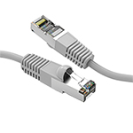 9 Ft Cat 7 Double Shielded Stock Patch Cable
