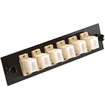 6 Fiber SC Multimode 62.5/125 OM1 LGX Fiber Optic Adapter Panel by Multilink®