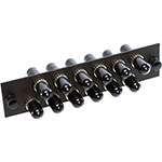 12 Fiber ST Singlemode 9/25 LGX Fiber Optic Adapter Panel by Multilink®