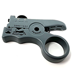QuickTreX&reg; Fiber Optic Cable Slit and Ring Stripping Tool for Slitting and Rotary Stripping of 1.2 - 6.4mm Fiber Optic Cable Jackets and Buffer Tubes
