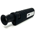 QuickTreX&reg; 400X Handheld Fiber Optic Connector Field Inspection Microscope with Case and 1.5mm / 2.5mm Adapters