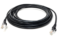 Cat 5E Outdoor Direct Burial Rated Custom Ethernet Patch Cable - Made in USA by QuickTreX&reg; 