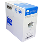 QuickTreX&reg; Cat 6E 550MHz UTP 23AWG Solid Riser Rated (CMR) Bulk Ethernet Cable - 1000 FT
