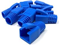 QuickTreX&reg; Cat 8 Strain Relief Boots for Cat 8 Shielded Modular Plugs - Bag of 10