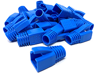 QuickTreX&reg; Cat 8 Strain Relief Boots for Cat 8 Shielded Modular Plugs - Bag of 25