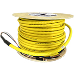 1 Strand Indoor Plenum Rated Interlocking Armored Singlemode Custom Pre-Terminated Fiber Optic Cable Assembly - Made in the USA by QuickTreX®