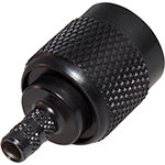 TNC Male 50 ohms Crimp Connector by QuickTreX&reg; RG-58/U Cable Group C C,G,D; For Cables: LMR-195, LMR-200LLPX, RG-58, Belden 7806A