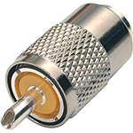 UHF Male Solder Connector by QuickTreX&reg; For Cables: LMR-195, LMR-200LLPX, RG-58, Belden 7806A