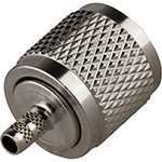 UHF Male Crimp Connector by QuickTreX&reg; For Cables: LMR-195, LMR-200LLPX, RG-58, Belden 7806A