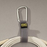 One Inch Wide by 6 CableCarrier with Silver Carabiner - 10 Pack