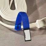 5/8 Inch Wide by 6 Inch Original CableWrap W/ Write On | 1 Pack