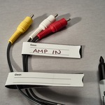 3/4 Inch Wide By 6 Inch QuickPinch Cable Label - 50-Pack