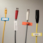 5/8 Inch Wide By 2 Inch Unitag Cable Label - 100-Pack