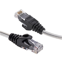 Cat 6A Outdoor Armored Stock Ethernet Patch Cables