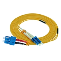 Stock Duplex Fiber Optic Patch Cables