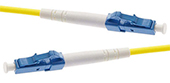 Stock 1 meter LC UPC to LC UPC Singlemode Simplex Fiber Optic Patch Cable