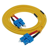 Stock SC to SC Singlemode Duplex Patch Cables