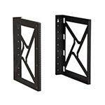 Kendall Howard 12U Open Frame Wall Mount Network Rack