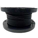 6 Strand Outdoor (OSP) Direct Burial Ultra Thin Micro Armored Singlemode Fiber Optic Cable by the Foot with Corning® Glass