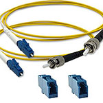 QuickTreX&reg; Fiber Optic Reference Cable Kit ST (Meter) to LC (Test)