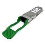 QuickTreX&reg; Customizable Compatibility 100 Gigabit Singlemode OS2 1310nm 10km DOM Duplex LC QSFP28 Fiber Optic Transceiver Module - 100BASE-LR4 - LanWDM4 - Hot Pluggable, RoHS, and TAA Compliant