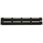 QuickTreX&reg; 48 Port Cat 6 Ethernet Patch Panel