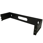 2U Hinged Wall Bracket for Patch Panels and Wire Management Panels by QuickTreX® 