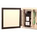 Lightweight Alluminum 4 panel Wall Mount Fiber Optic Termination Box  Enclosure