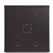 12U LINIER® Fixed Wall Mount Cabinet - Glass Door