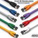 50 Ft Cat 8 Shielded Stock Ethernet Patch Cable - 40G