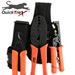 QuickTreX® Coax Terminator Tool Pouch Kit for F-Type Coax, RCA, and BNC Connections