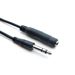 10 FT 1/4 Inch Stereo Male to Female Audio Cable with Nickel Plated Connectors