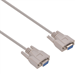 6Ft DB9 Female to Female Serial Cable Fully Shielded With Molded Connectors