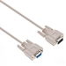 6Ft DB9 Male to Female Serial Cable Fully Shielded With Molded Connectors