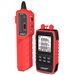 4-In-One Fiber Optic and Ethernet Multi Tester with Optical Power Meter, Visual Fault Locator, RJ45 LAN Cable Tester, Tone and Probe for RJ45 Wire Tracing w/ LC Adapter