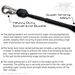 QuickTreX Pre-Terminated Fiber Optic Cable Assembly Optional Pulling Eyes