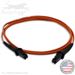 MTRJ to MTRJ Plenum Rated Multimode OM2 50/125 Premium Custom Duplex Fiber Optic Patch Cable with Corning® Glass - Made in the USA by QuickTreX®