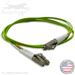 LC to LC Plenum Rated Multimode 10/40/100/400 GIG OM5 50/125 Premium Custom Duplex Fiber Optic Patch Cable with Corning® Glass - Made in the USA by QuickTreX®