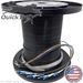 18 Strand Indoor/Outdoor Singlemode Custom Pre-Terminated Fiber Optic Cable Assembly with Corning® Glass - Made in the USA by QuickTreX®