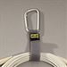 One Inch Wide by 6 CableCarrier with Silver Carabiner - 10 Pack