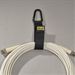 One Inch Wide by 6 CableCarrier with Black Triangle Carabiner - 5 Pack